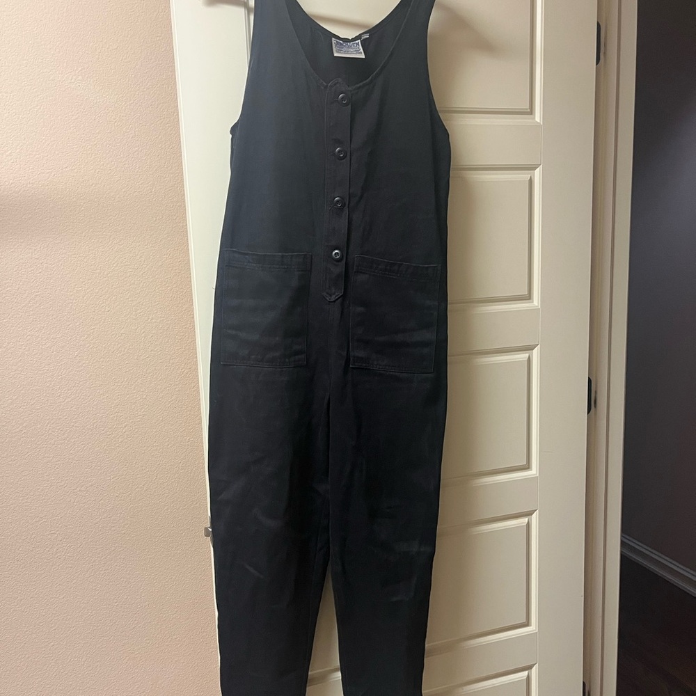 Jungmaven button front jumper black size s